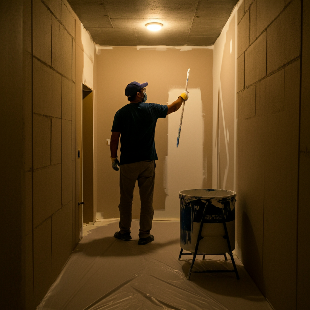 Basement Painting in Dubai